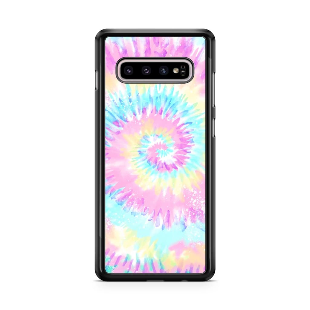 Pastel Spiral Tie Dye Phone Case - Galaxy S10 - Phone Case