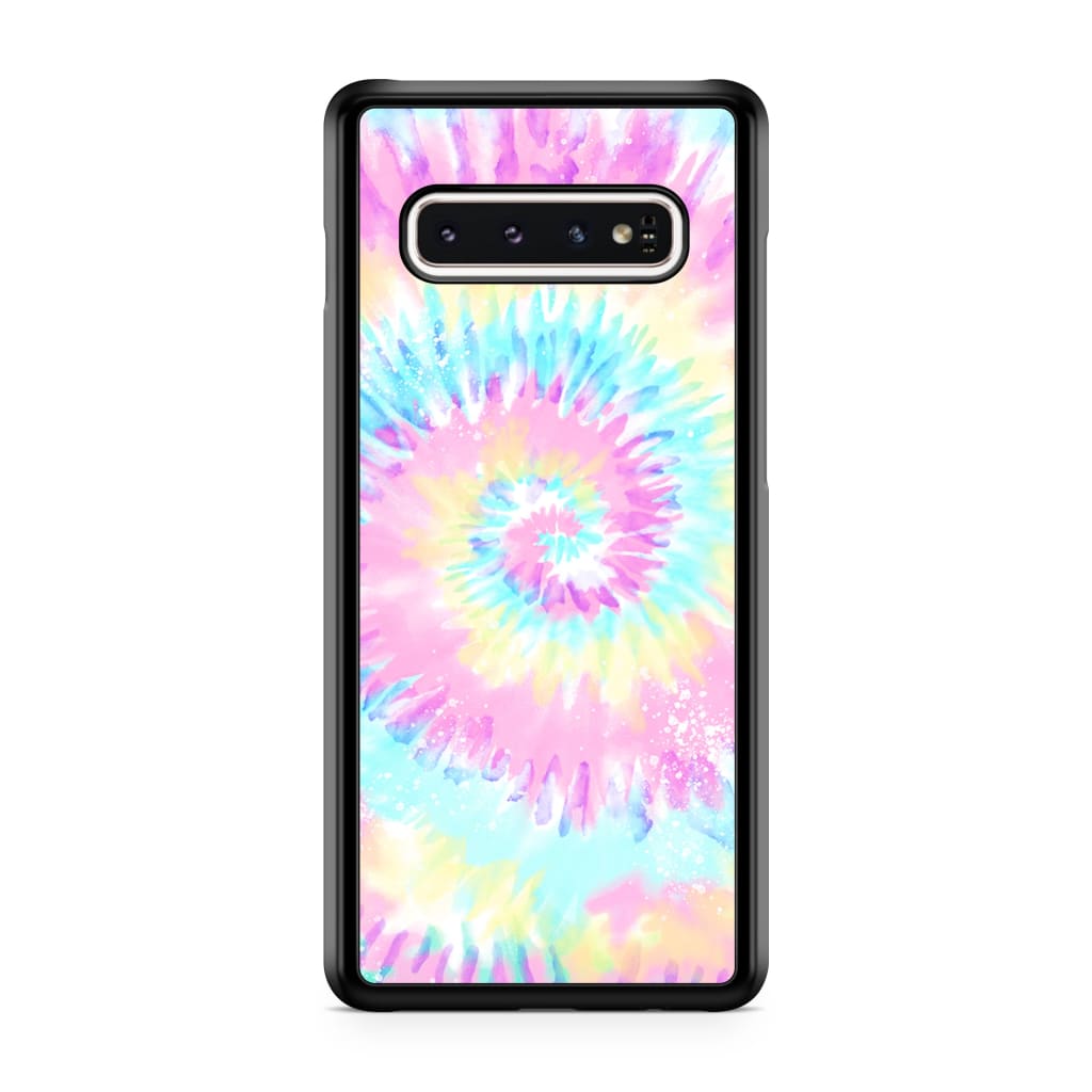 Pastel Spiral Tie Dye Phone Case - Galaxy S10 Plus - Phone 