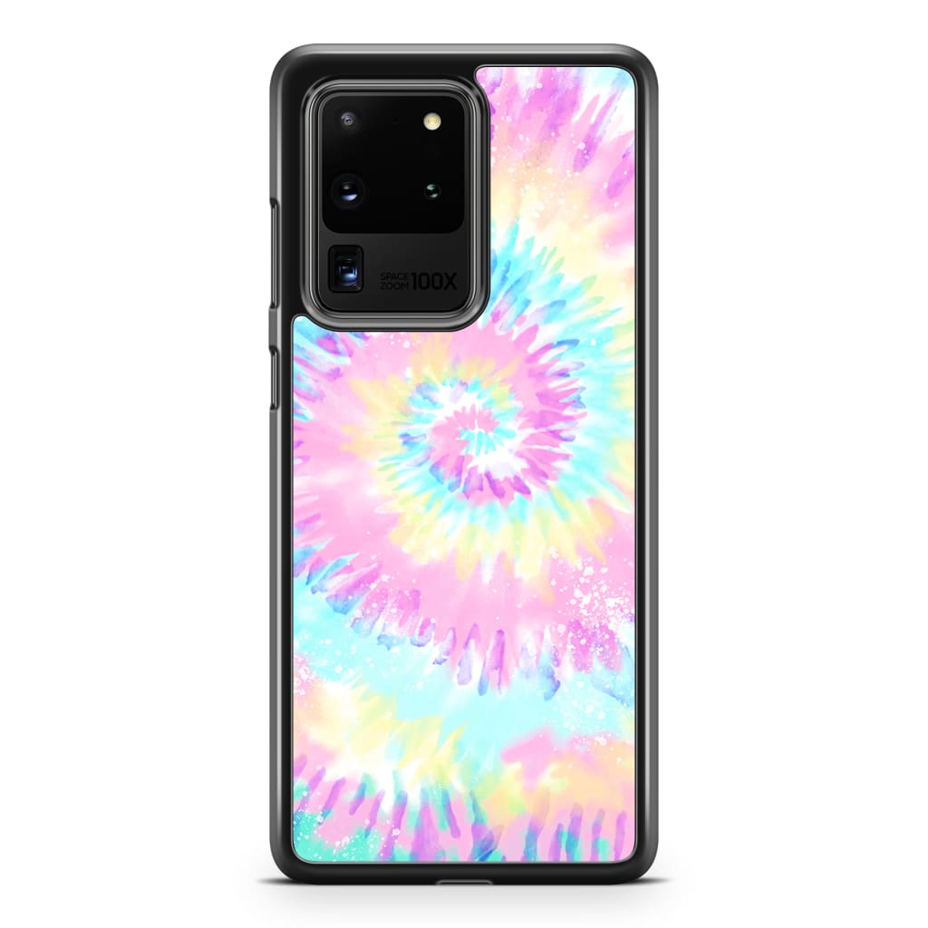 Pastel Spiral Tie Dye Phone Case - Galaxy S20 Ultra - Phone 