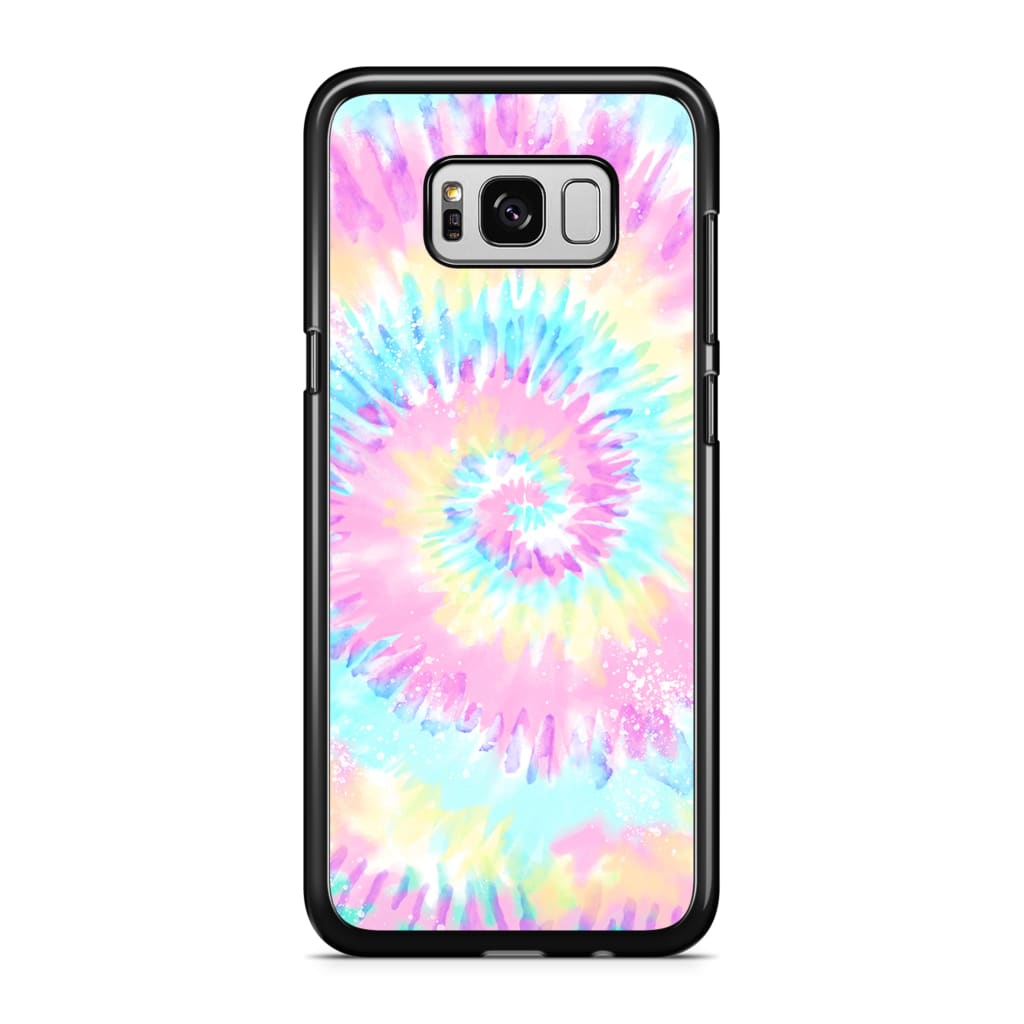 Pastel Spiral Tie Dye Phone Case - Galaxy S8 Plus - Phone 