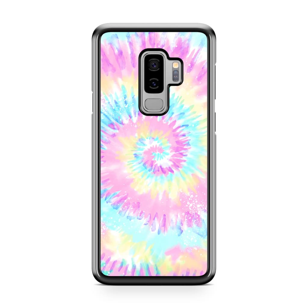 Pastel Spiral Tie Dye Phone Case - Galaxy S9 Plus - Phone 