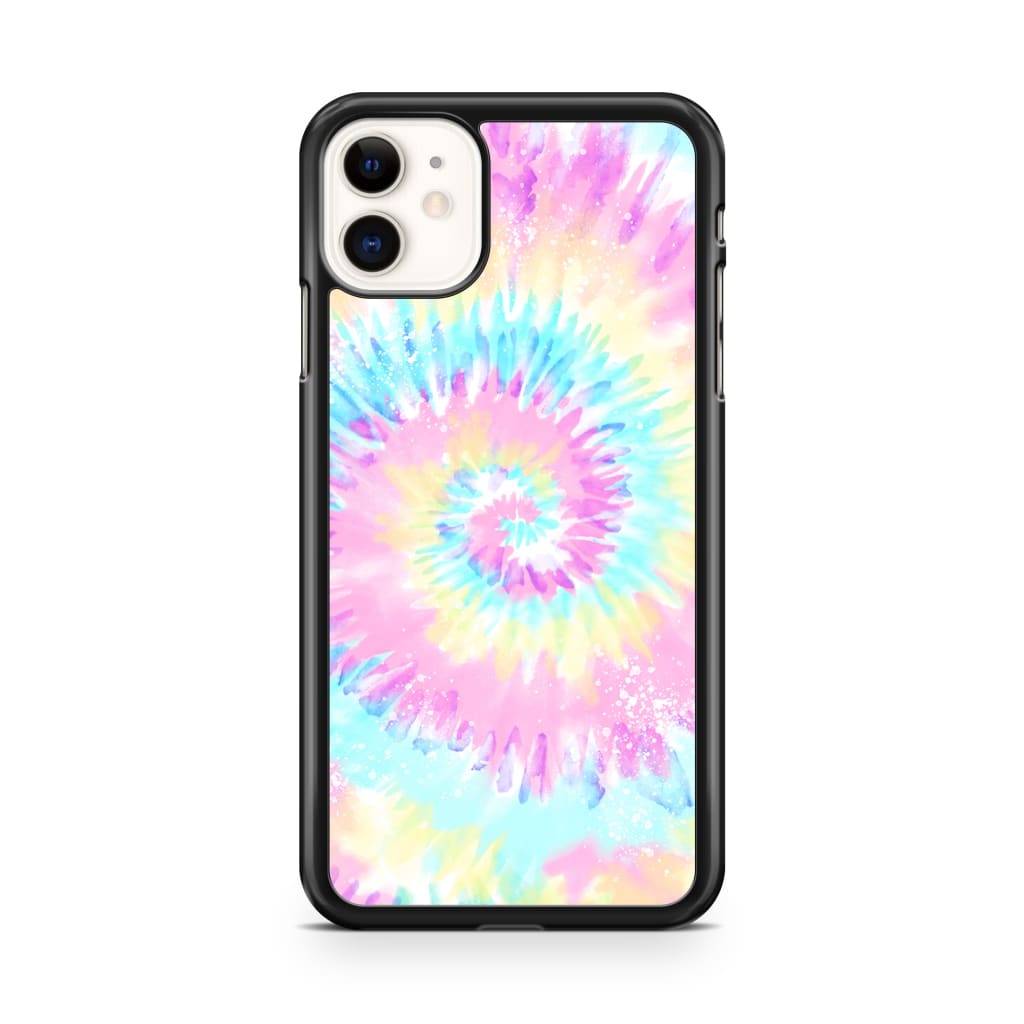 Pastel Spiral Tie Dye Phone Case - iPhone 11 - Phone Case