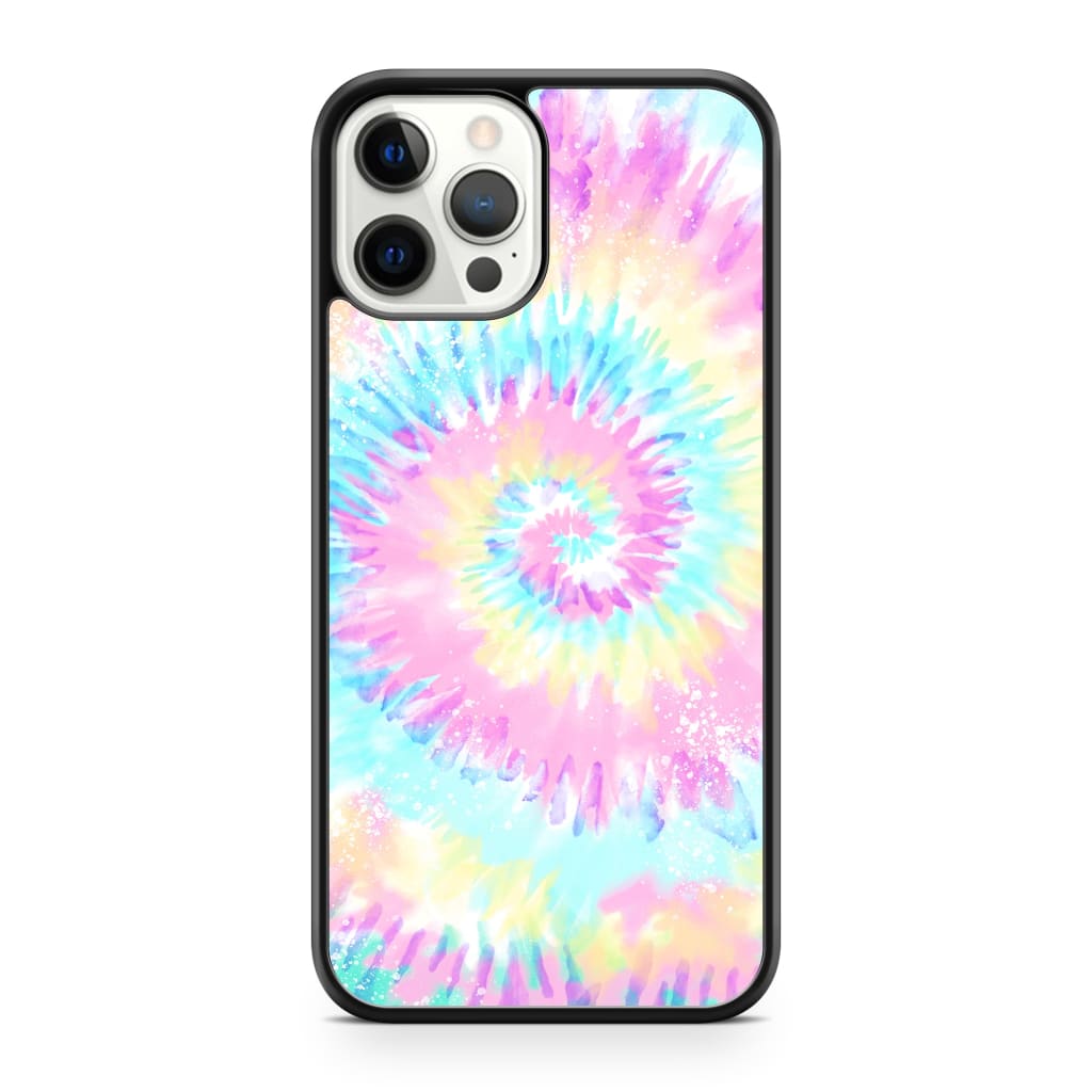 Pastel Spiral Tie Dye Phone Case - iPhone 12 Pro Max - Phone