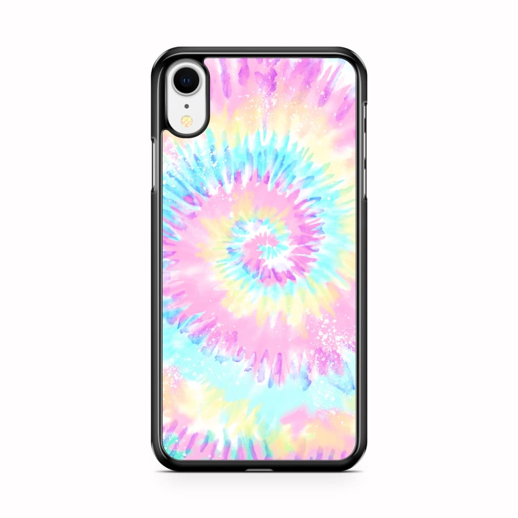 Pastel Spiral Tie Dye Phone Case - iPhone XR - Phone Case