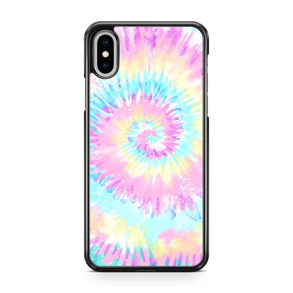 Pastel Spiral Tie Dye Phone Case - iPhone XS Max - Phone 