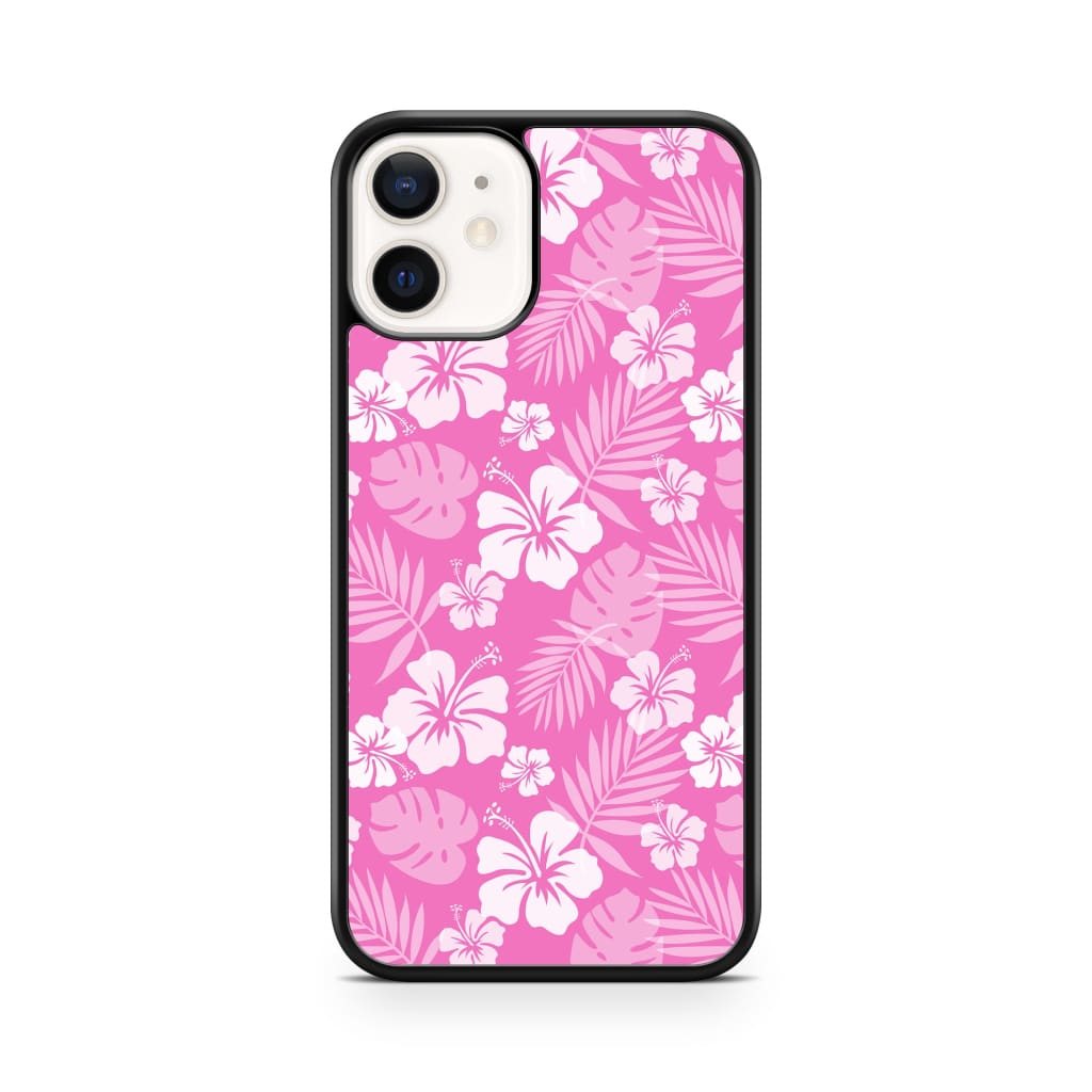 Pink Hibiscus Phone Case - iPhone 12/12 Pro - Phone Case