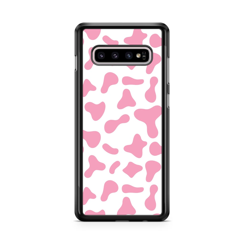 Pink Moo Cow Phone Case - Galaxy S10 - Phone Case