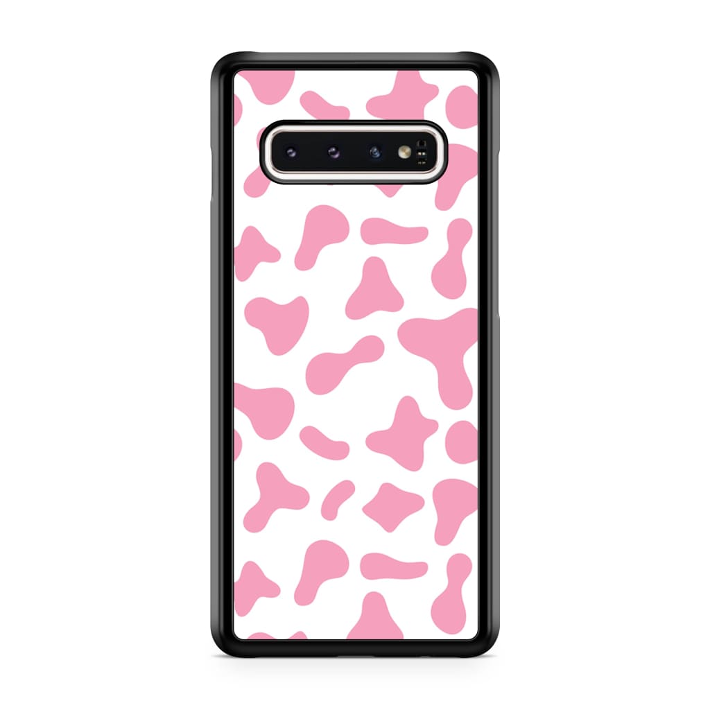 Pink Moo Cow Phone Case - Galaxy S10 Plus - Phone Case