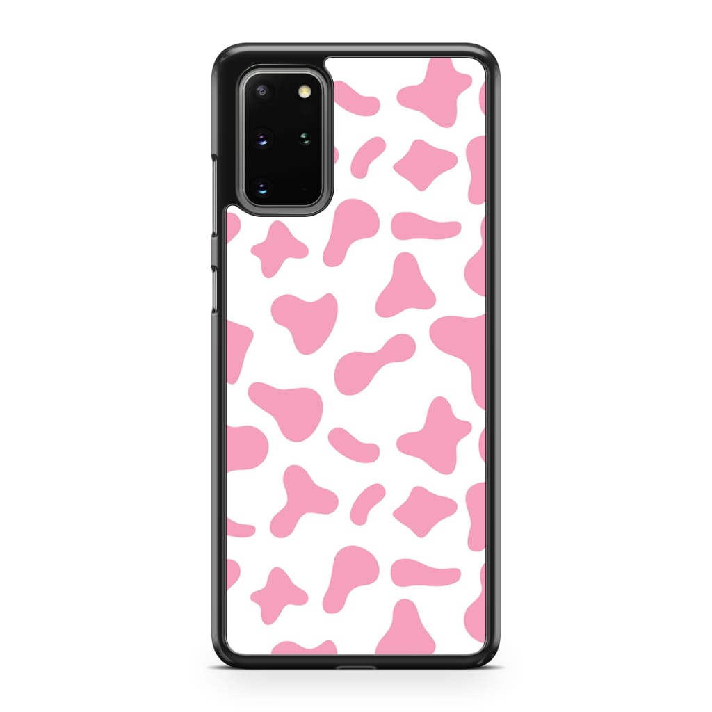 Pink Moo Cow Phone Case - Galaxy S20 Plus - Phone Case