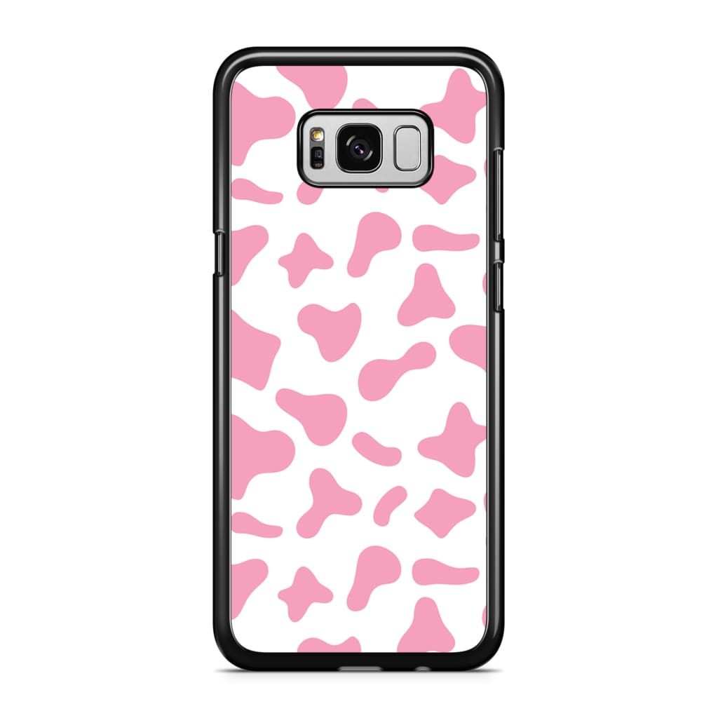 Pink Moo Cow Phone Case - Galaxy S8 - Phone Case