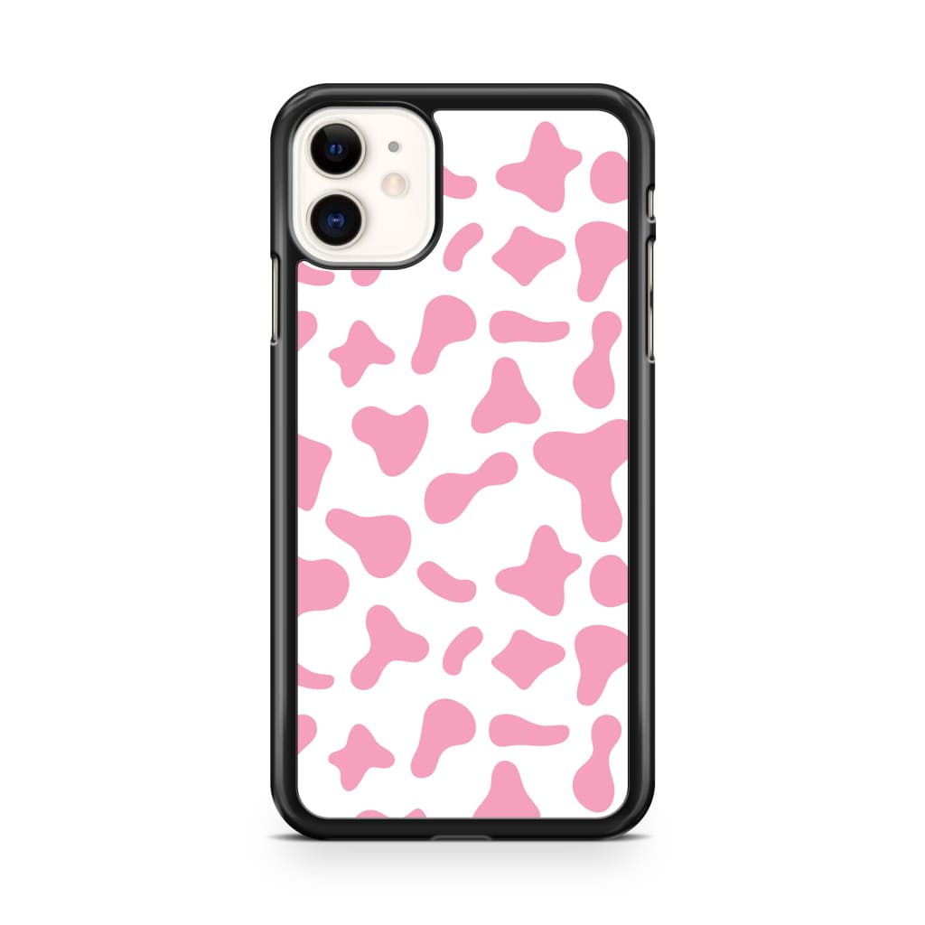 Pink Moo Cow Phone Case - iPhone 11 - Phone Case