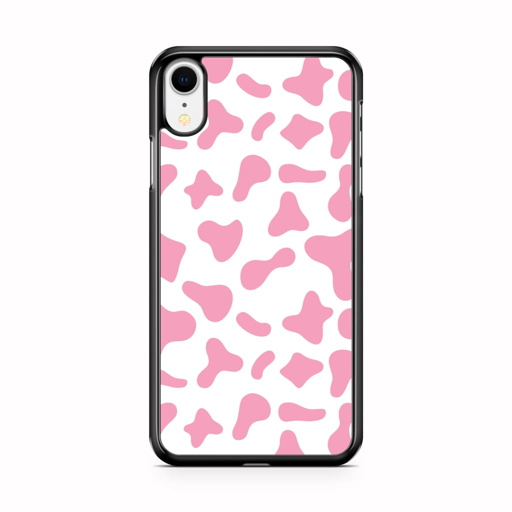 Pink Moo Cow Phone Case - iPhone XR - Phone Case