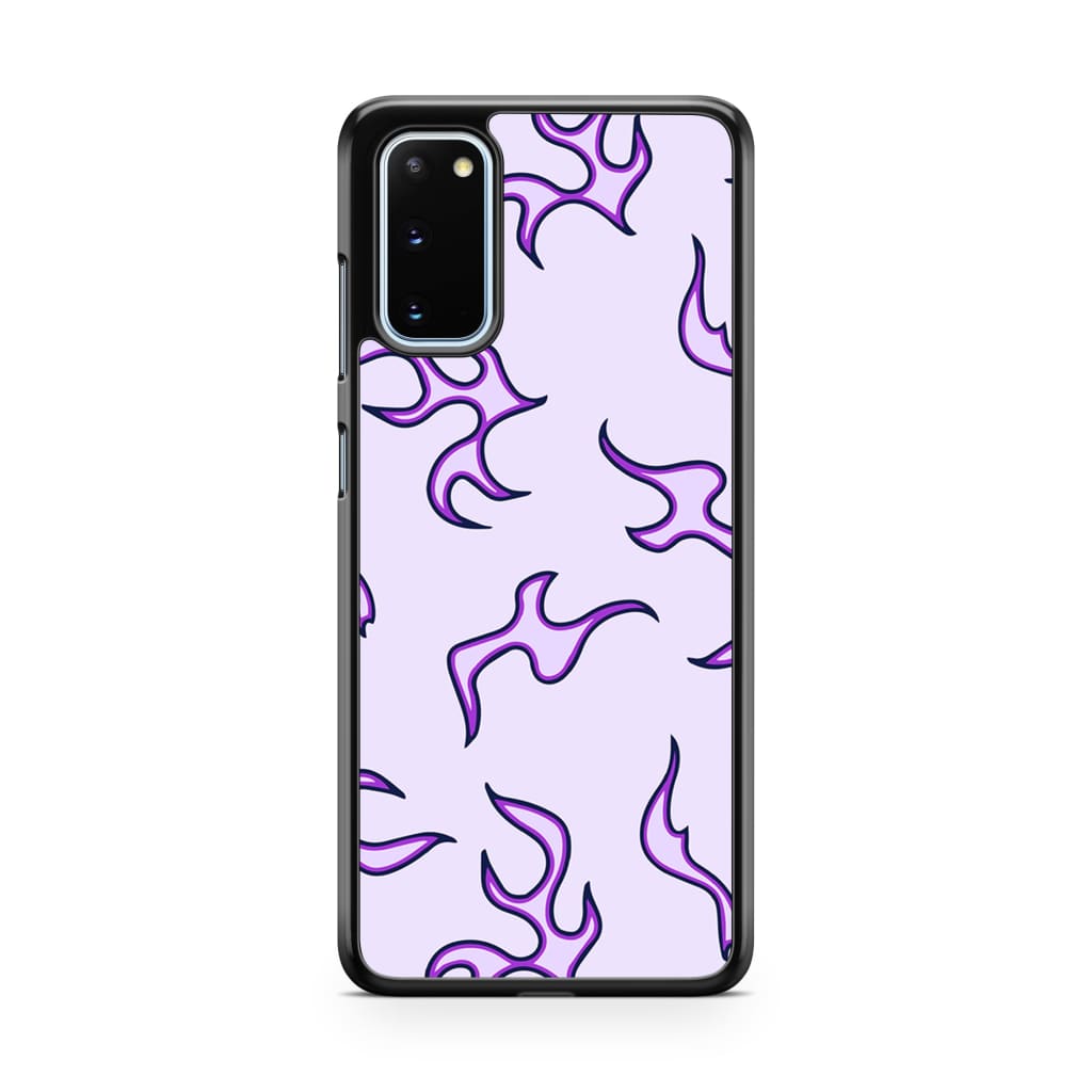 Purple Flames Phone Case - Galaxy S20 - Phone Case