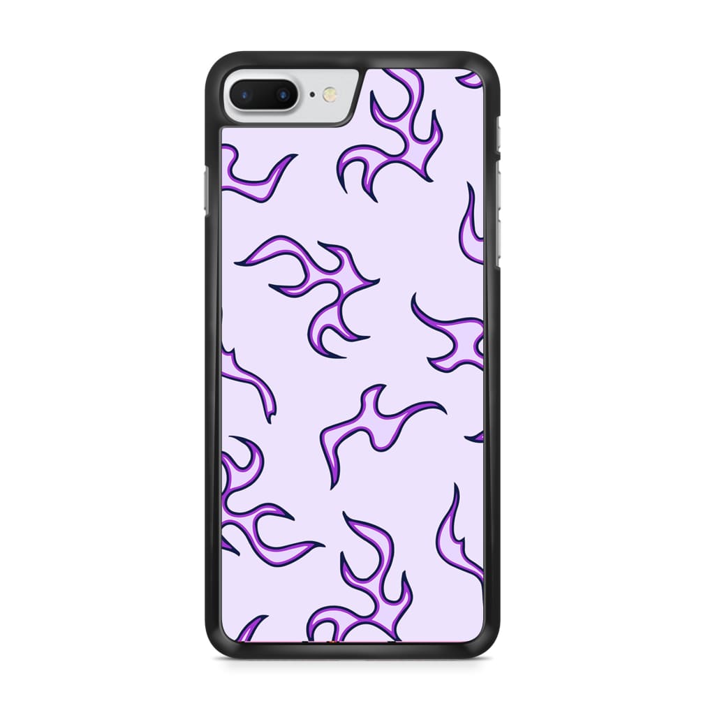 Purple Flames Phone Case - iPhone 6/7/8 Plus - Phone Case