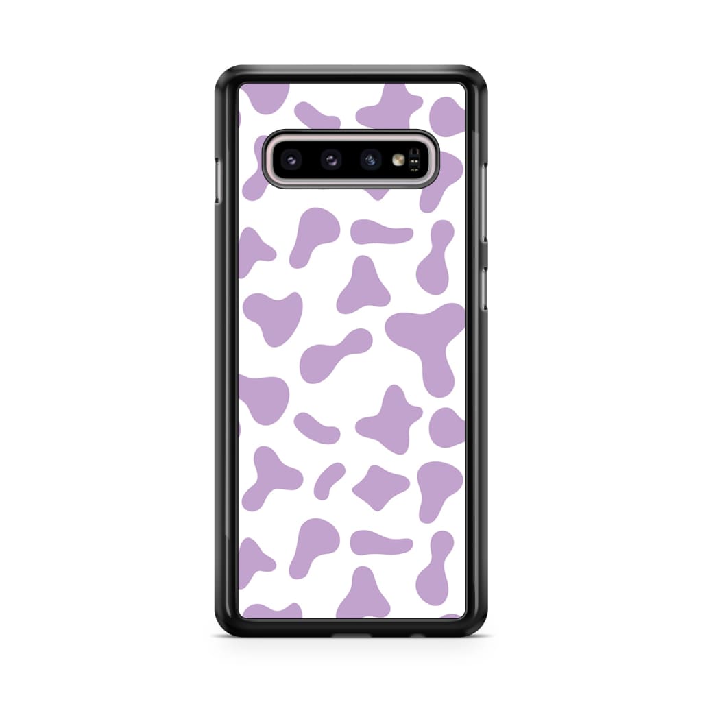 Purple Moo Cow Phone Case - Galaxy S10 - Phone Case