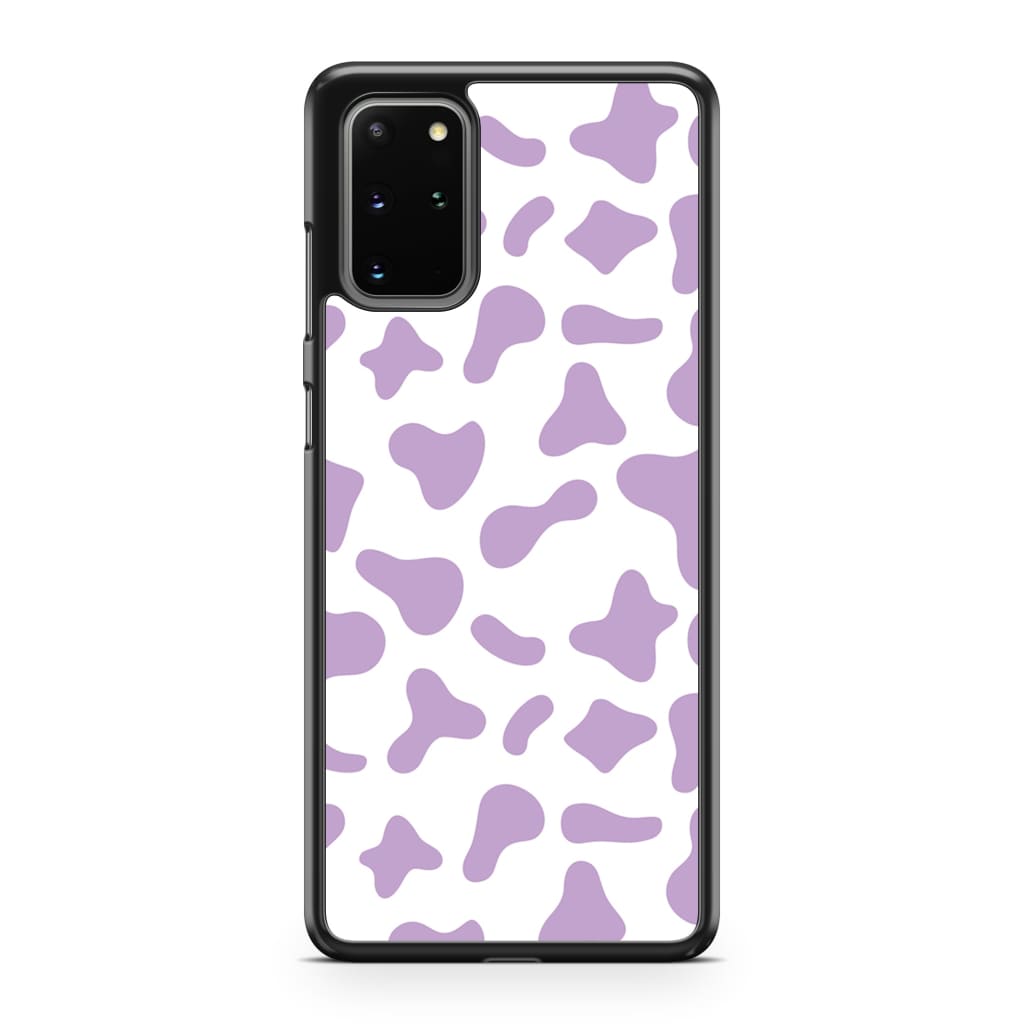 Purple Moo Cow Phone Case - Galaxy S20 Plus - Phone Case
