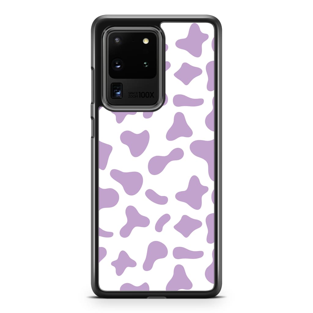Purple Moo Cow Phone Case - Galaxy S20 Ultra - Phone Case
