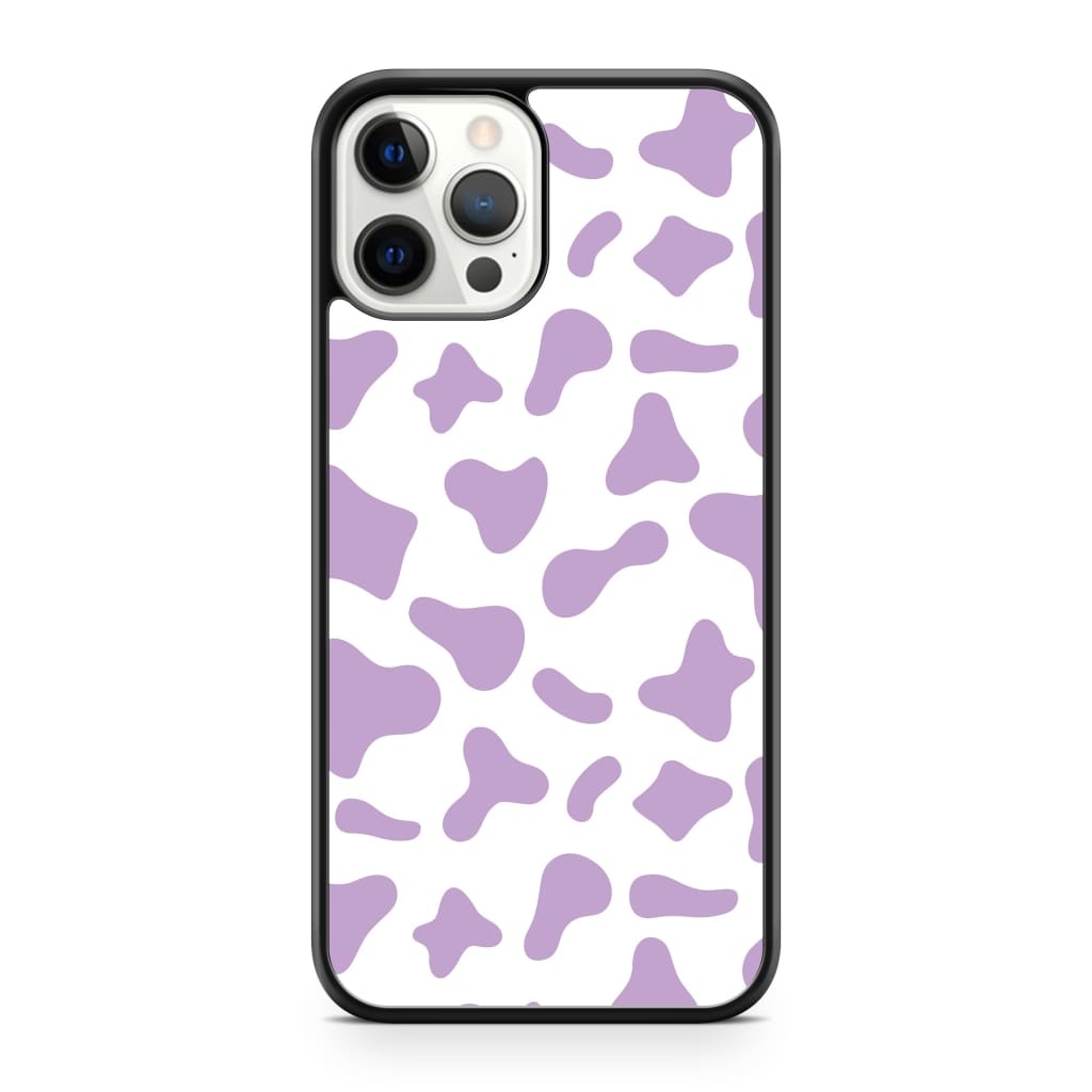 Purple Moo Cow Phone Case - iPhone 12 Pro Max - Phone Case