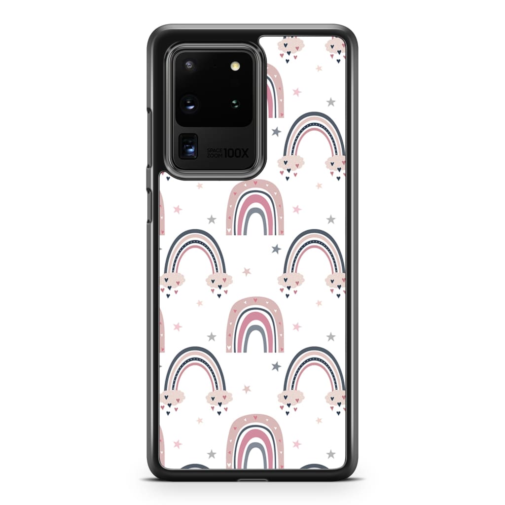 Rainbow Hearts Phone Case - Galaxy S20 Ultra - Phone Case