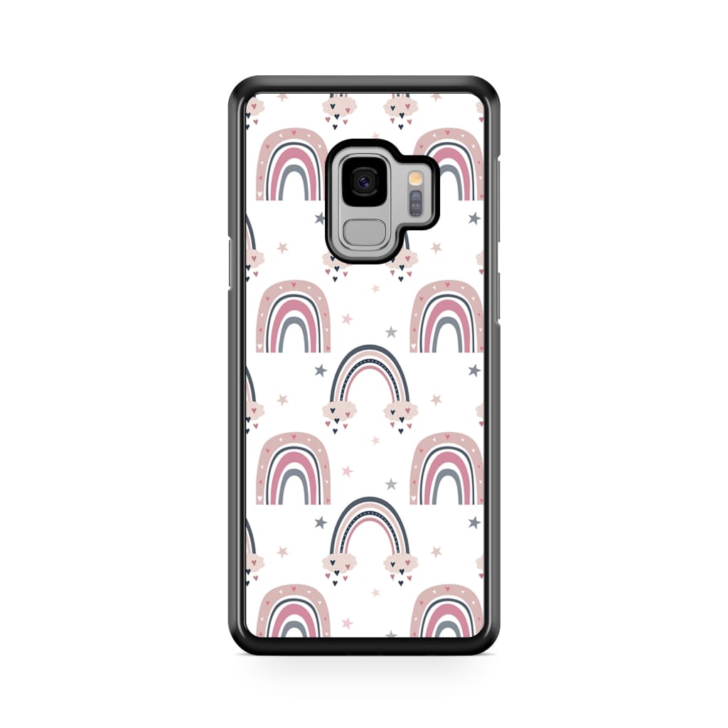 Rainbow Hearts Phone Case - Galaxy S9 - Phone Case