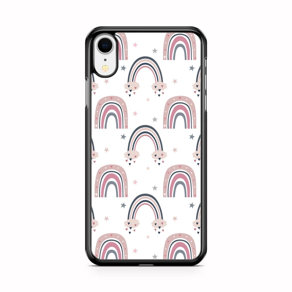 Rainbow Hearts Phone Case - iPhone XR - Phone Case