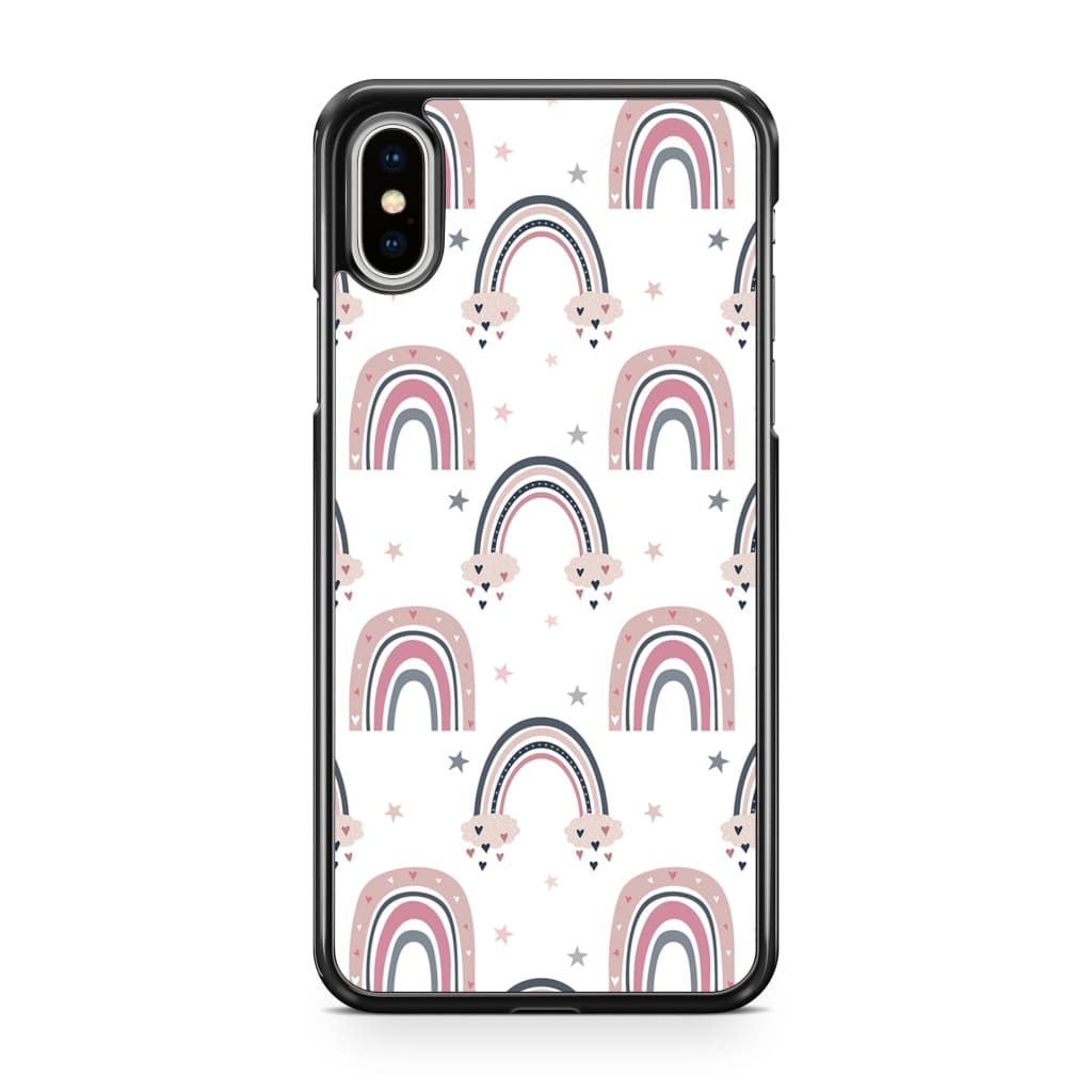 Rainbow Hearts Phone Case - iPhone XS Max - Phone Case