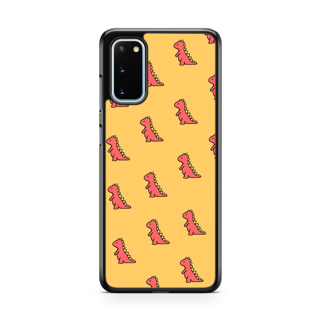 Red Dinosaur Phone Case - Galaxy S20 - Phone Case