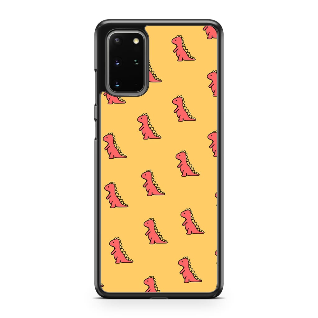 Red Dinosaur Phone Case - Galaxy S20 Plus - Phone Case