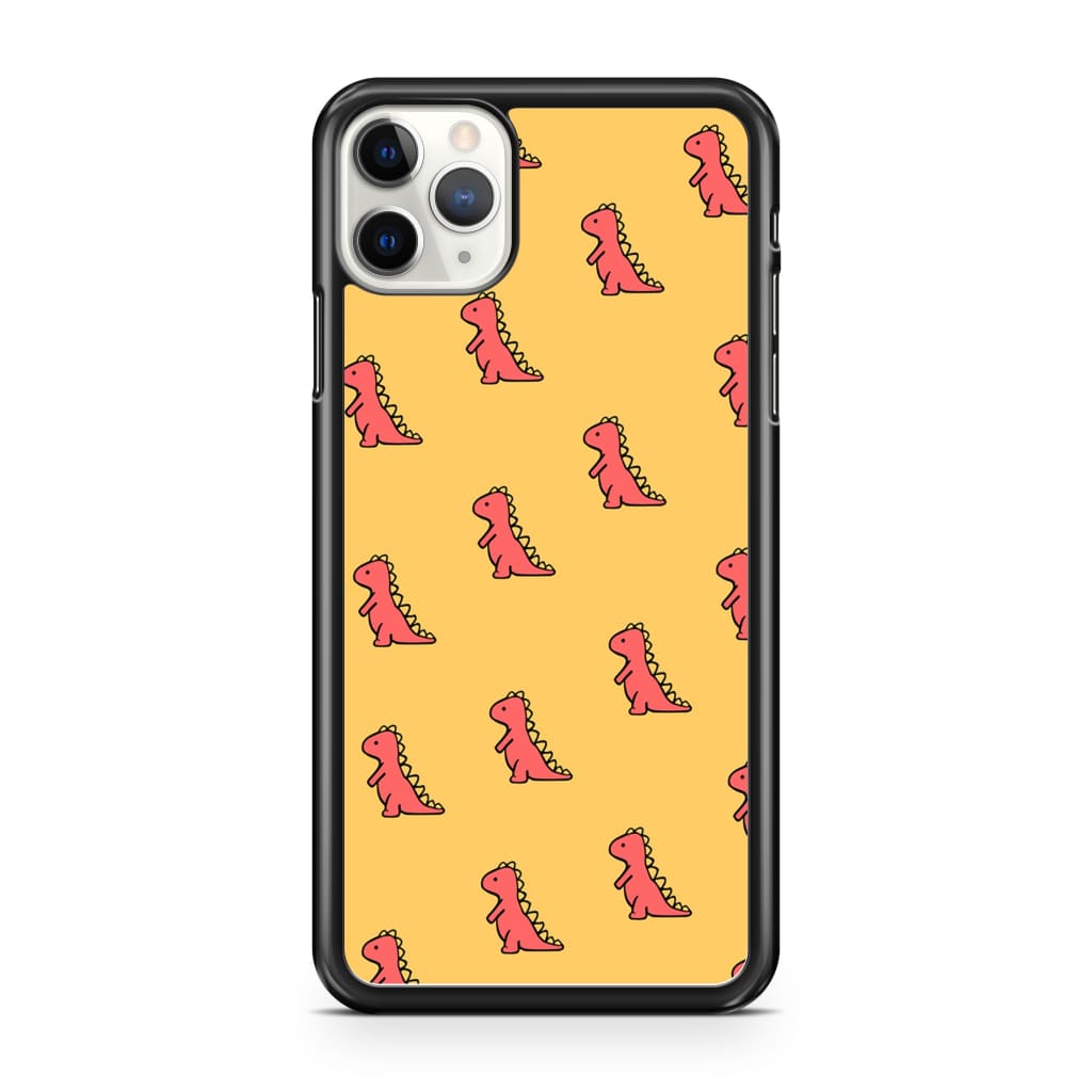 Red Dinosaur Phone Case - iPhone 11 Pro Max - Phone Case