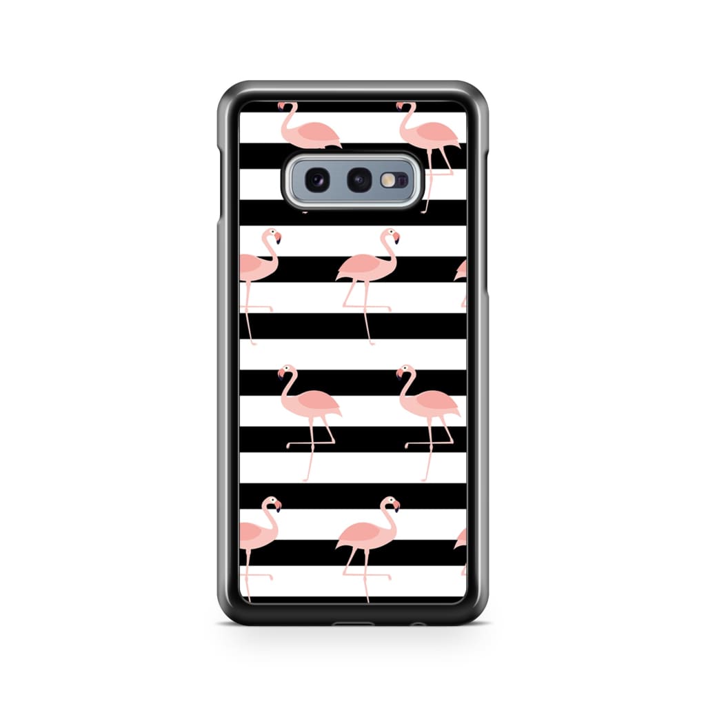 Running Flamingos Phone Case - Galaxy S10e - Phone Case
