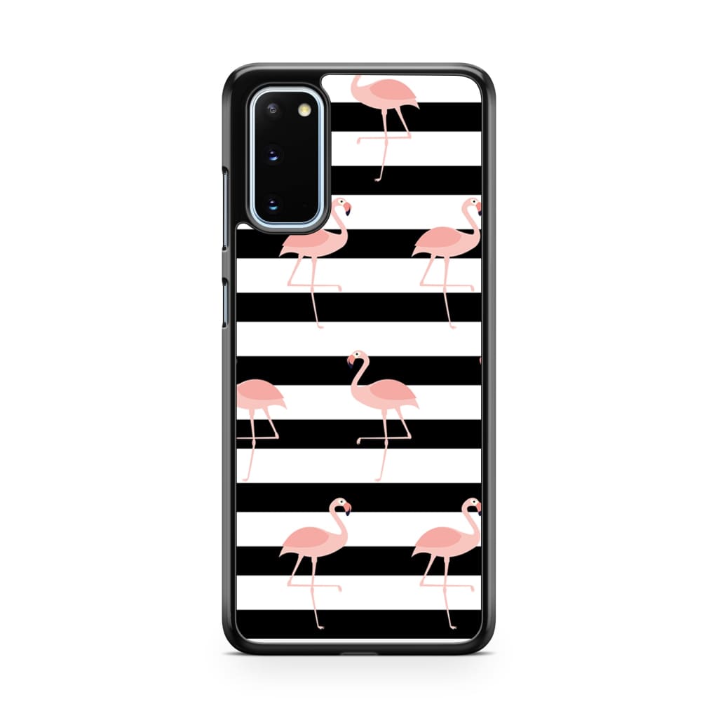 Running Flamingos Phone Case - Galaxy S20 - Phone Case