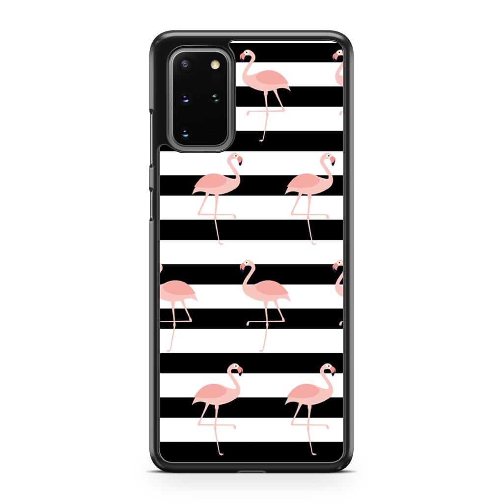 Running Flamingos Phone Case - Galaxy S20 Plus - Phone Case