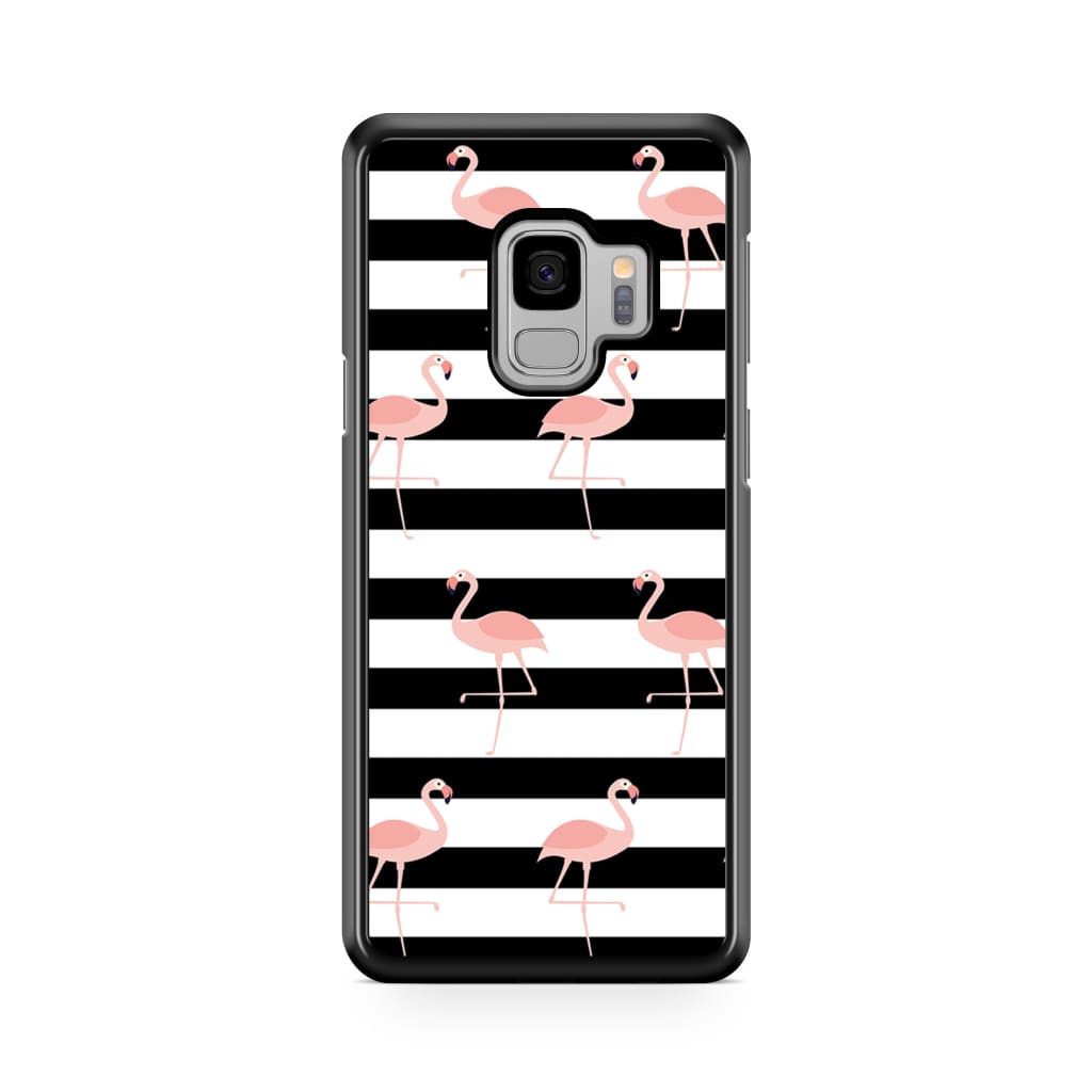 Running Flamingos Phone Case - Galaxy S9 - Phone Case