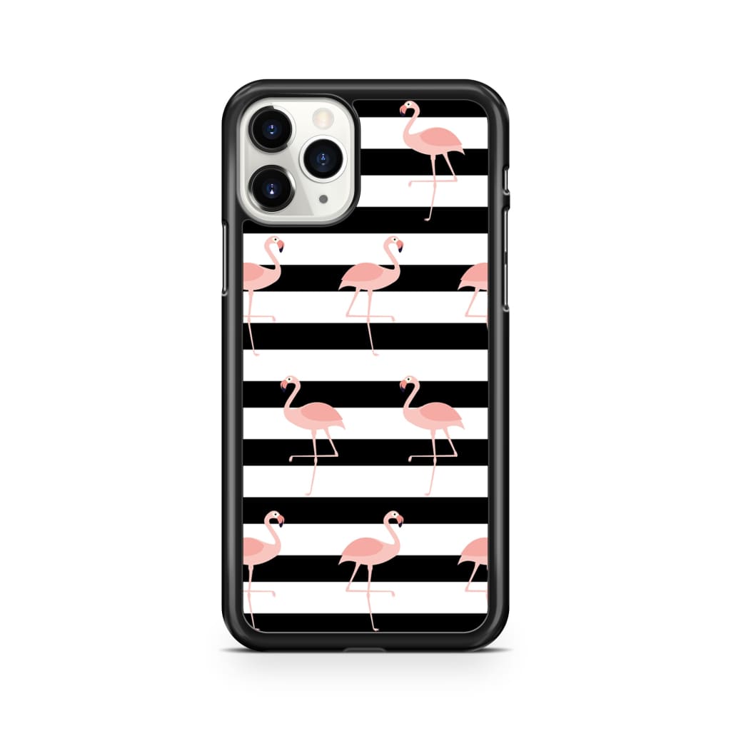 Running Flamingos Phone Case - iPhone 11 Pro - Phone Case