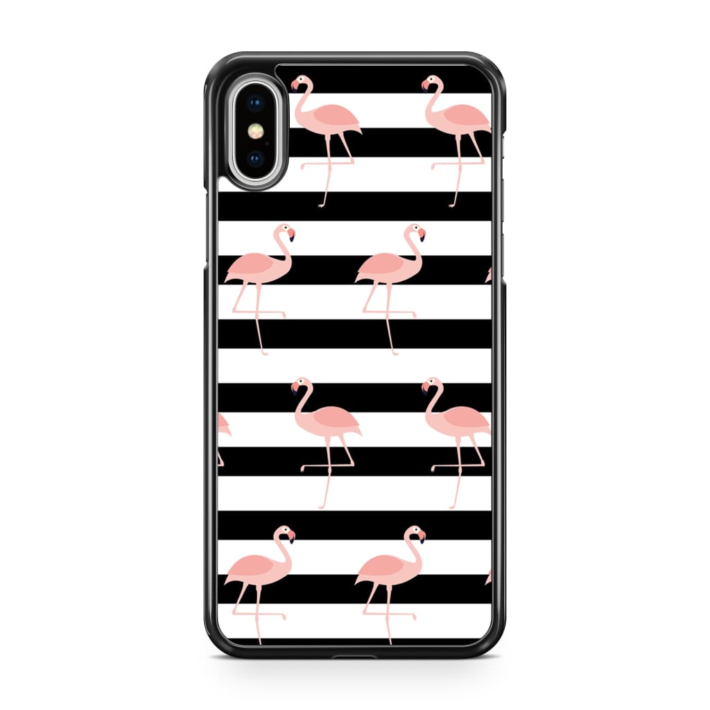 Running Flamingos Phone Case - iPhone XS Max - Phone Case