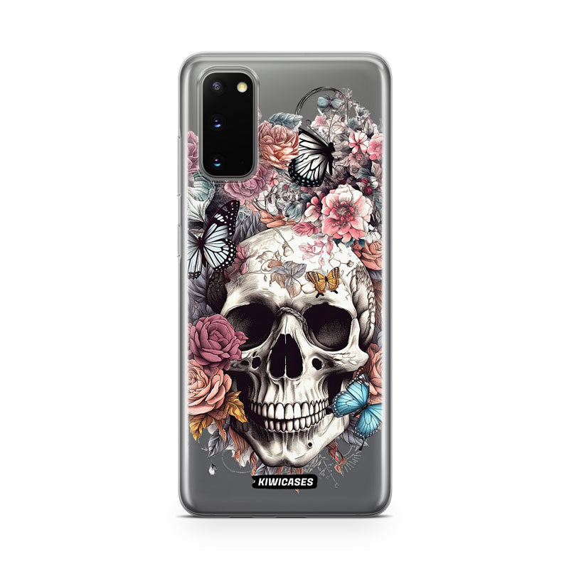 Dusty Floral Skull - Galaxy S20