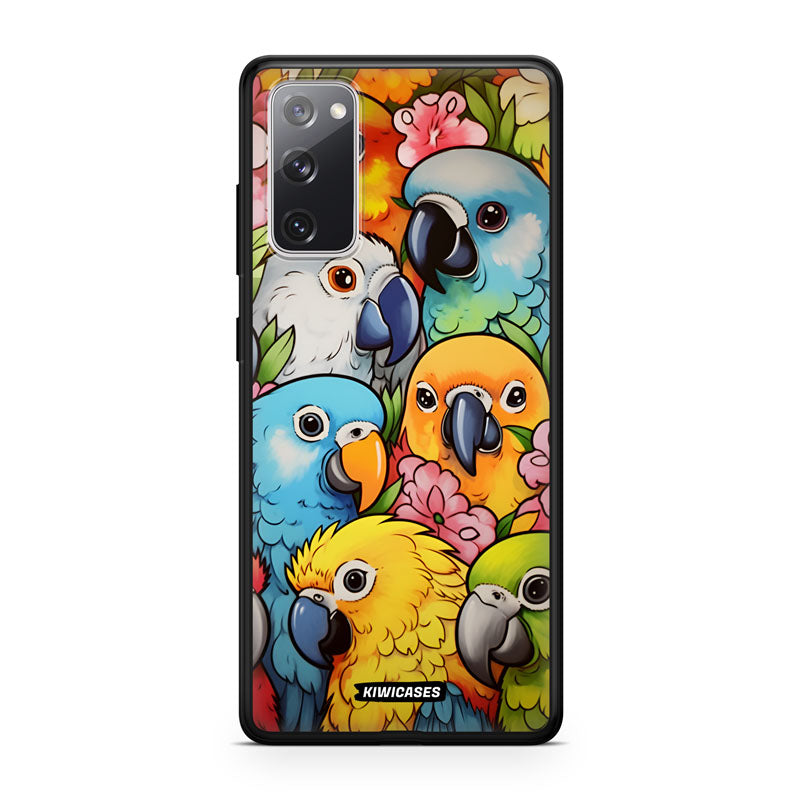 Cute Parrots - Galaxy S20 FE