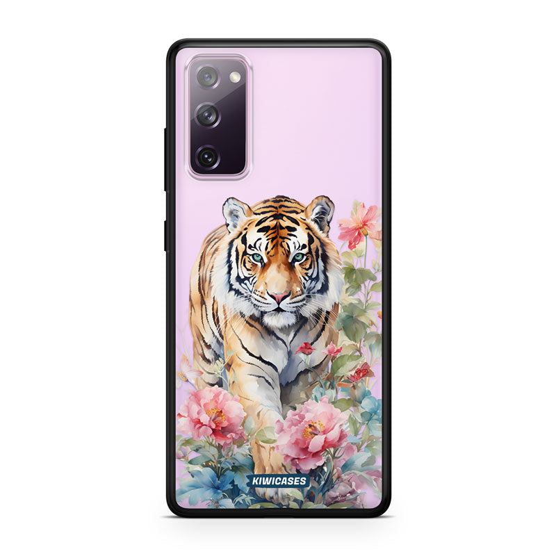 Floral Tiger - Galaxy S20 FE