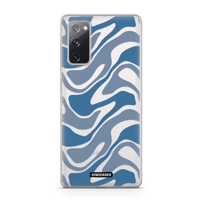 Liquid Blue Waves - Galaxy S20 FE