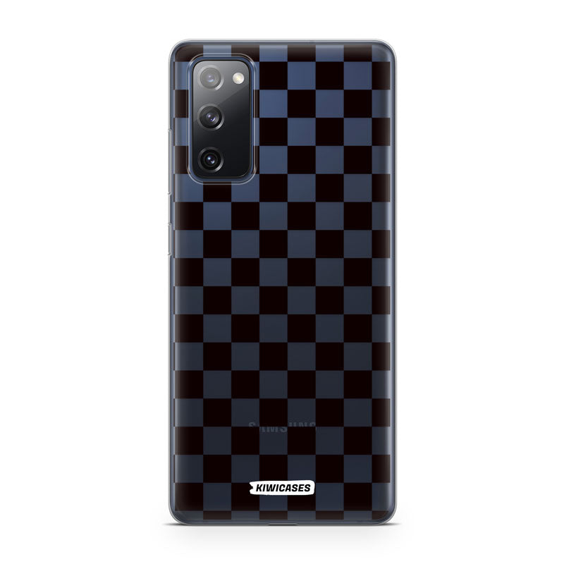 Black Checkers - Galaxy S20 FE