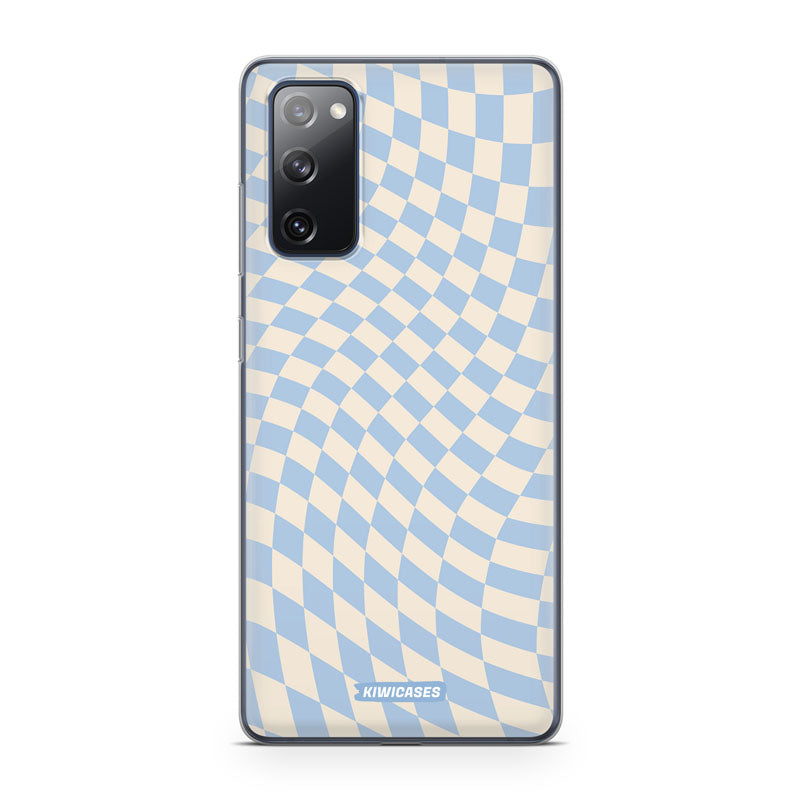 Blue Checkers - Galaxy S20 FE