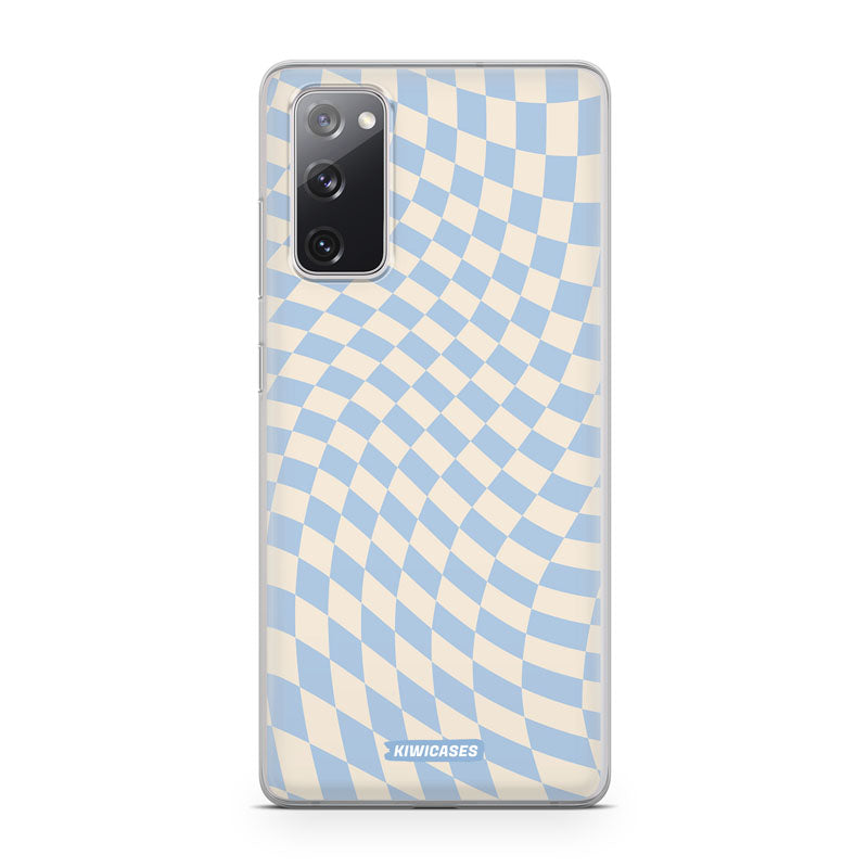Blue Checkers - Galaxy S20 FE