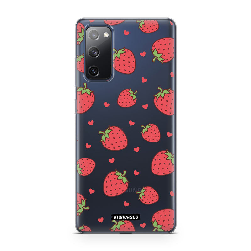Strawberry Hearts - Galaxy S20 FE