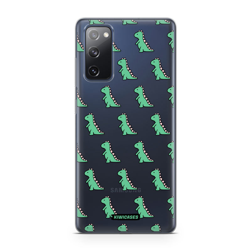 Green Dinosaurs - Galaxy S20 FE