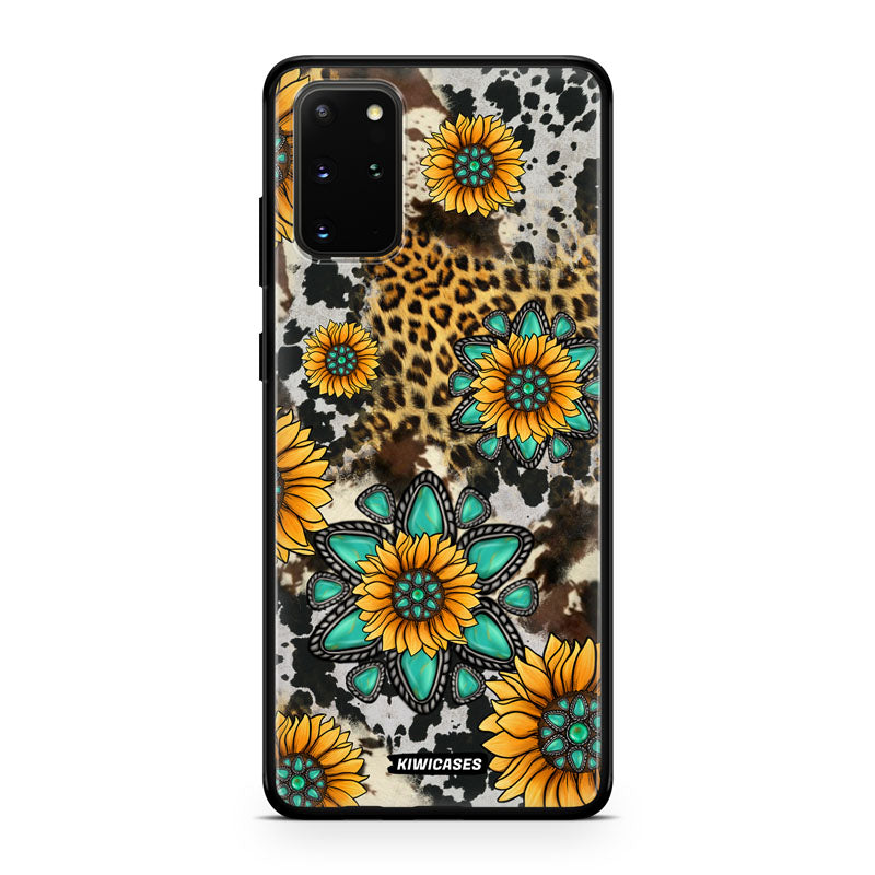 Gemstones and Sunflowers - Galaxy S20 Plus