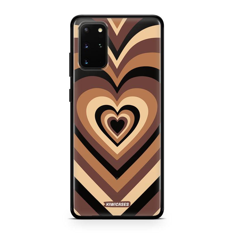 Latte Hearts - Galaxy S20 Plus