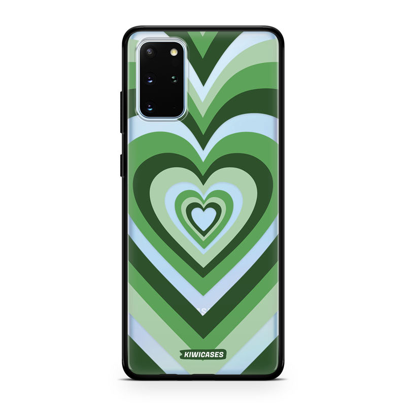 Green Hearts - Galaxy S20 Plus