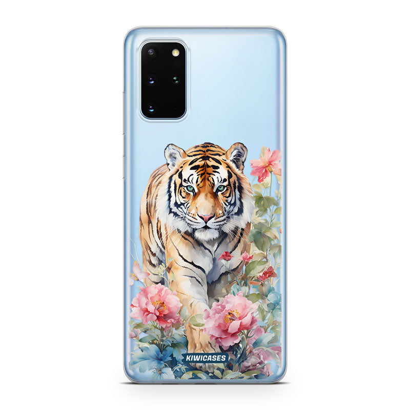 Floral Tiger - Galaxy S20 Plus