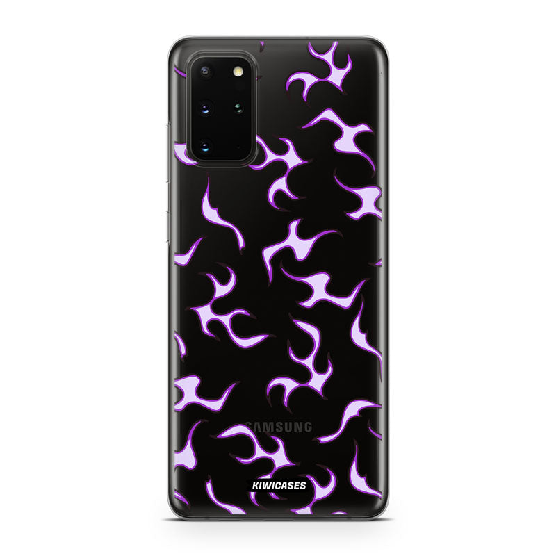 Purple Flames - Galaxy S20 Plus