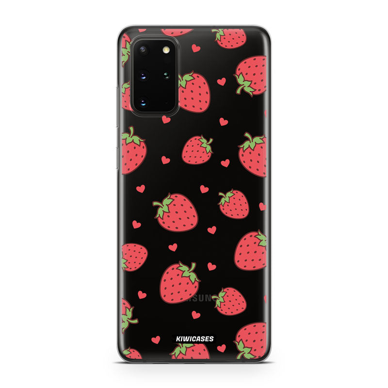 Strawberry Hearts - Galaxy S20 Plus